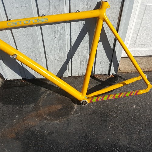 1987 Cannondale SR2000 Yellow
