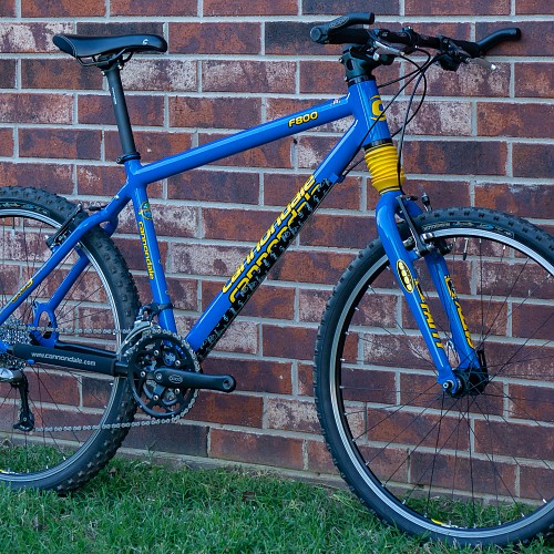 2000 Cannondale F800 Team Blue